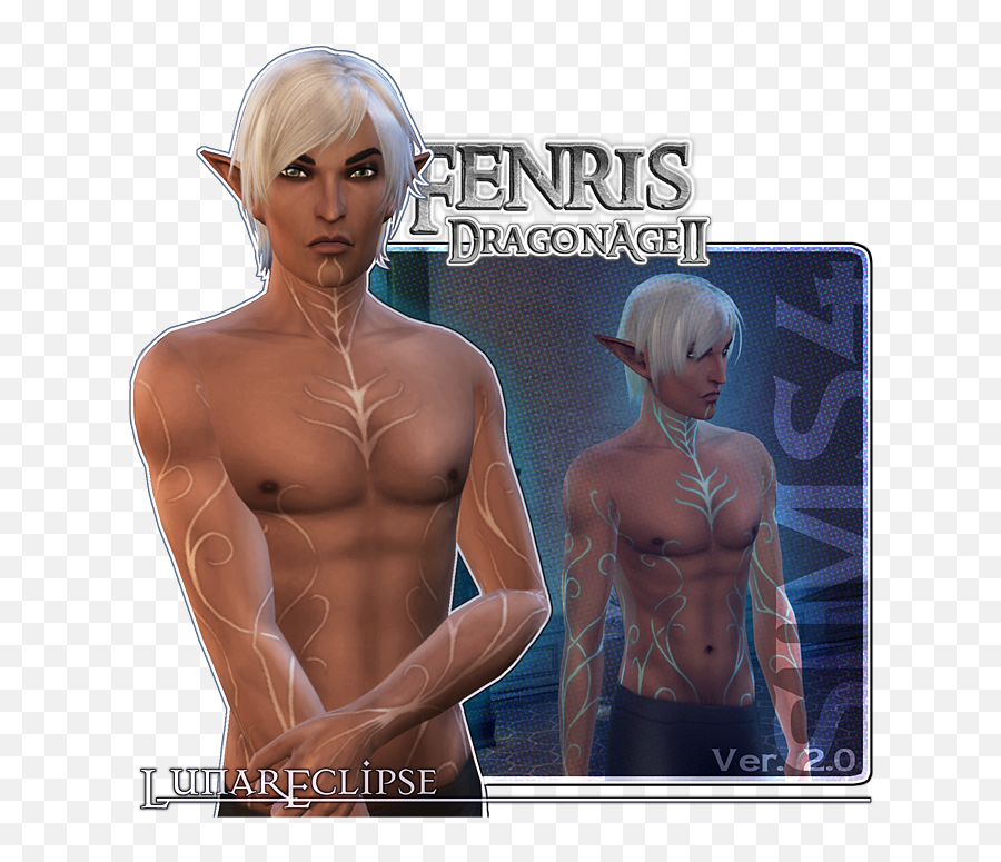 Eclipse Dragon Age 2 Fenris Updated Ver 20 Sims 4 - Sims 4 Dragon Age Fenris Emoji,The Sims 4 Emotion Mod