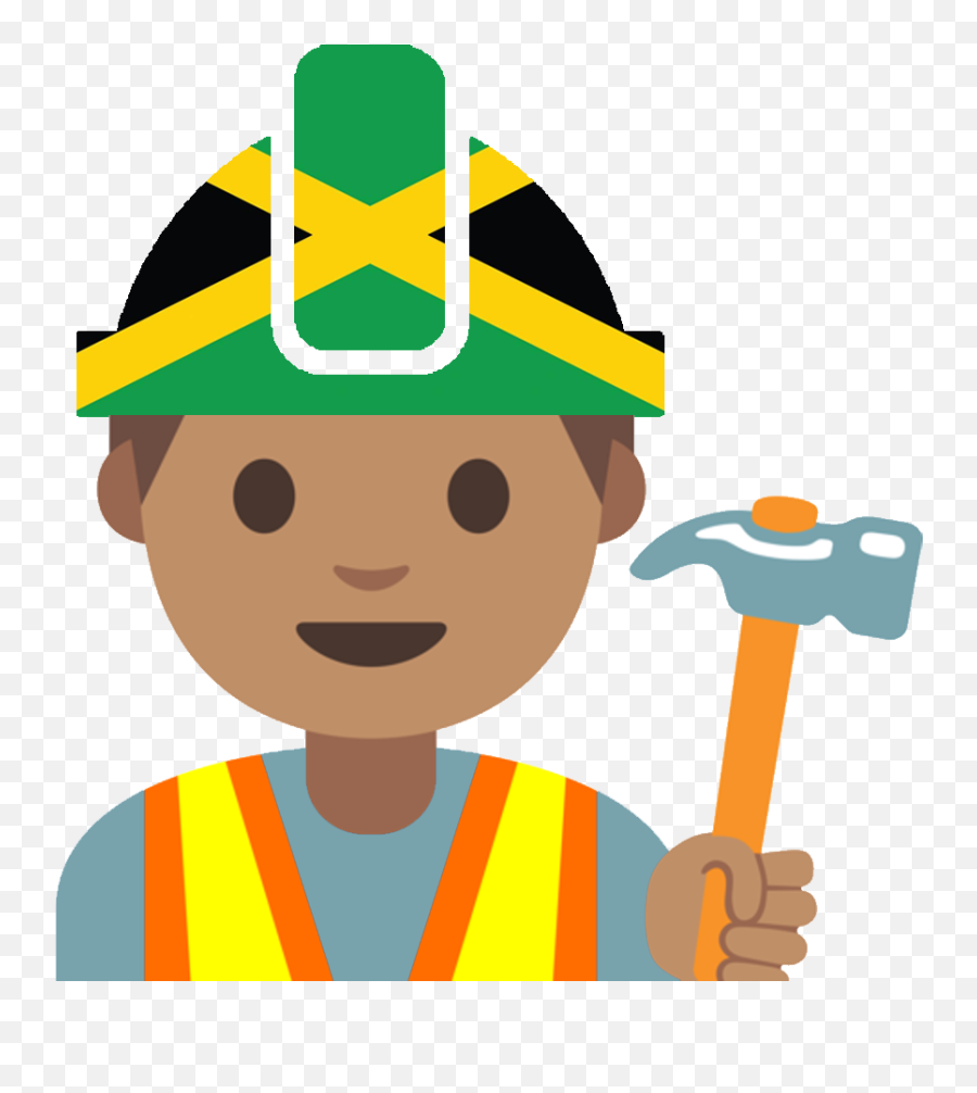 Issa Construction - Worker Emoji,Sledgehammer Emoji