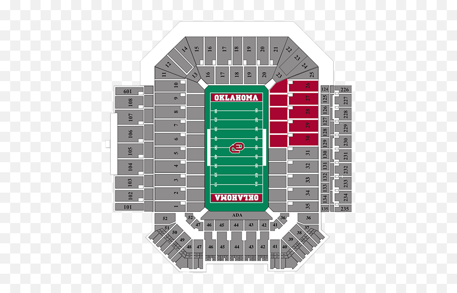 Tcu Football Seating Chart - Terse Seating Oklahoma Football Stadium Emoji,Stadium Emoji