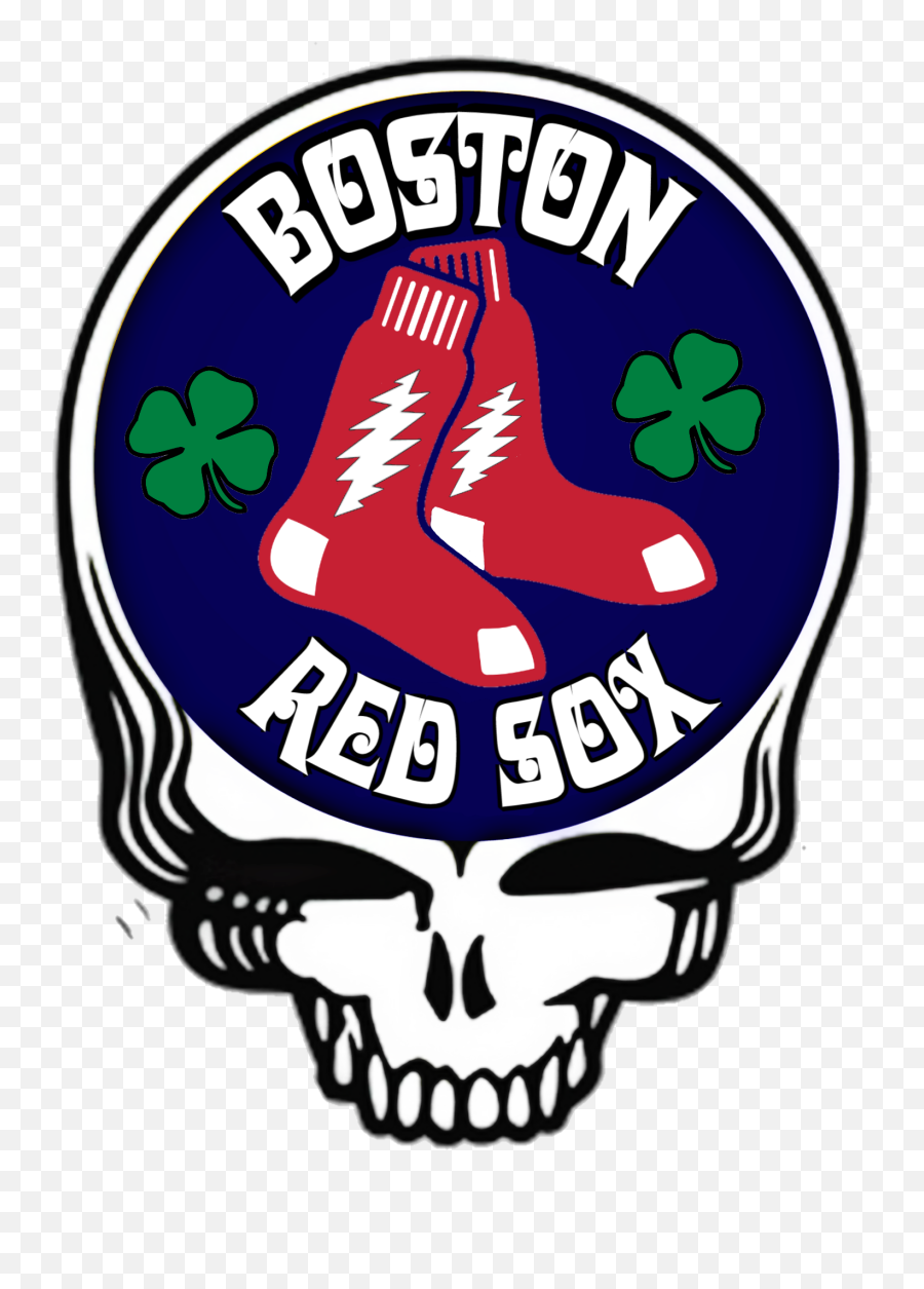 Boston Red Sox With Some Irish Flair - Steal Your Face Emoji,Go Red Sox Emoticon