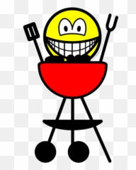 Bbq Smile Smilies Emofacescom - Smile Laptop Emoji,Marine Emoticon