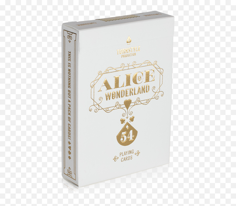 Alice In Wonderland Playing Cards - Art Of Play Book Cover Emoji,Alices Emotion