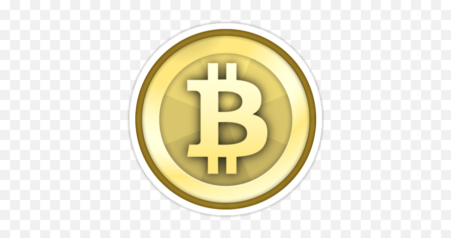 Bitcoin Gold Coin Sticker - Bitcoin Emoji,Karma Symbol Emoji