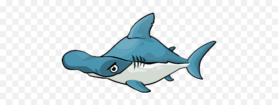 Top Shark Fin Stickers For Android U0026 Ios Gfycat - Animated Hammerhead Shark Gif Emoji,Shark Emoji