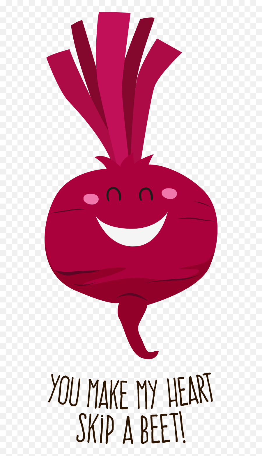 Love - Fresh Emoji,Beet Emoji