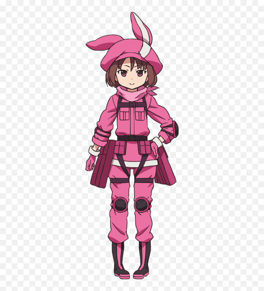 Sword Art Online Alternative Gun Gale Online Characters - Gun Gale Online Llenn Costume Emoji,Ways To Draw Chibi Emotions