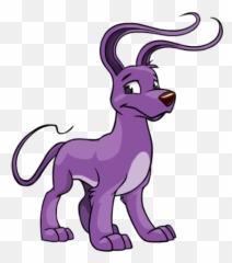 Purple Gelert - Gelert Neopets Emoji,Purple As An Emotion