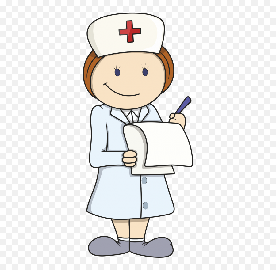 Drawing Nursing Nurse Animaatio - Nurse Clipart Transparent Background Emoji,Nurse Emoji