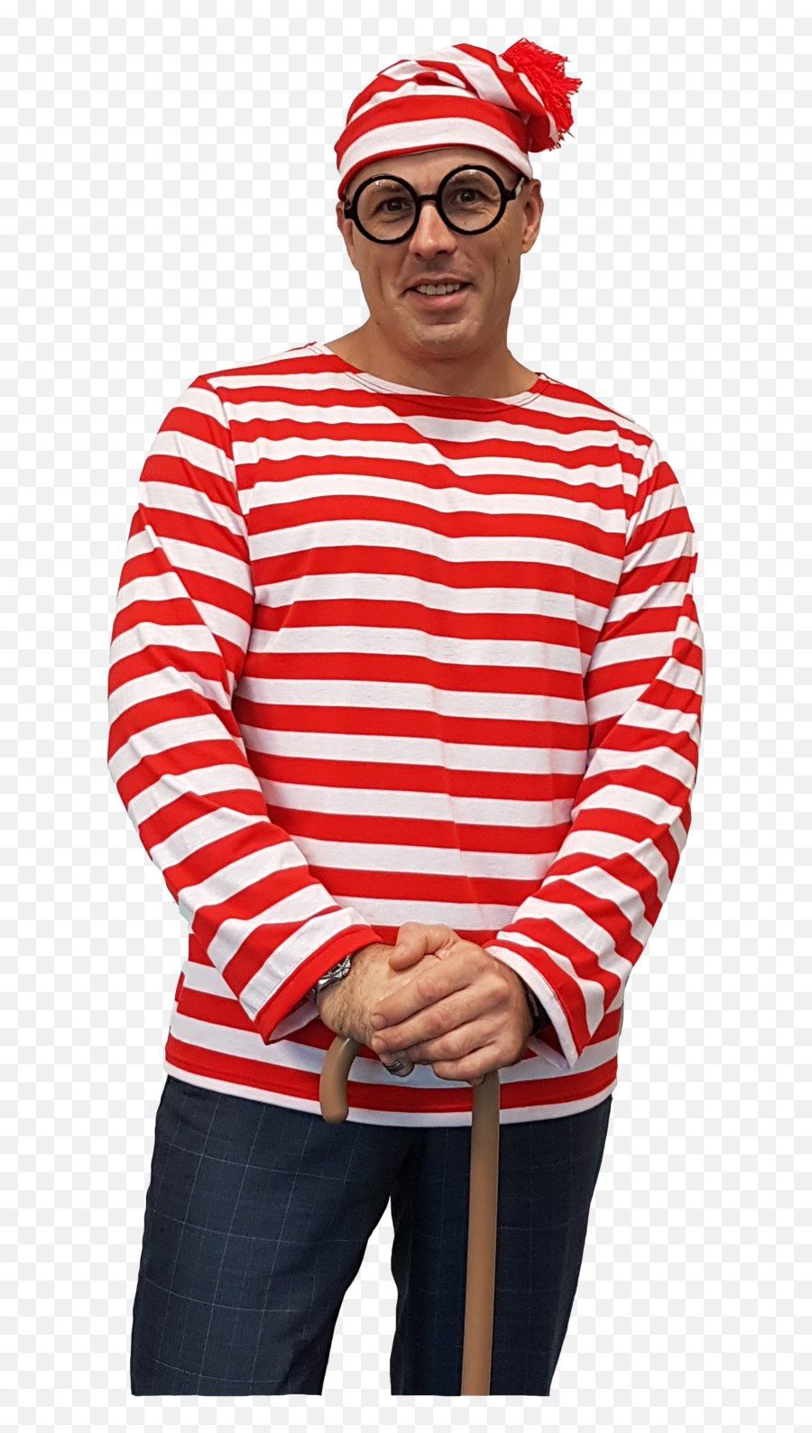 Free Wheres Waldo Transparent Download - Asap Rocky Striped Guess Shirt Blue And White Emoji,Where's Waldo Emoticon