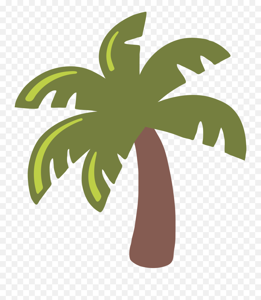 Palm Tree Emoji Clipart - Emoji Palm Tree,Woody Emojis For Texting