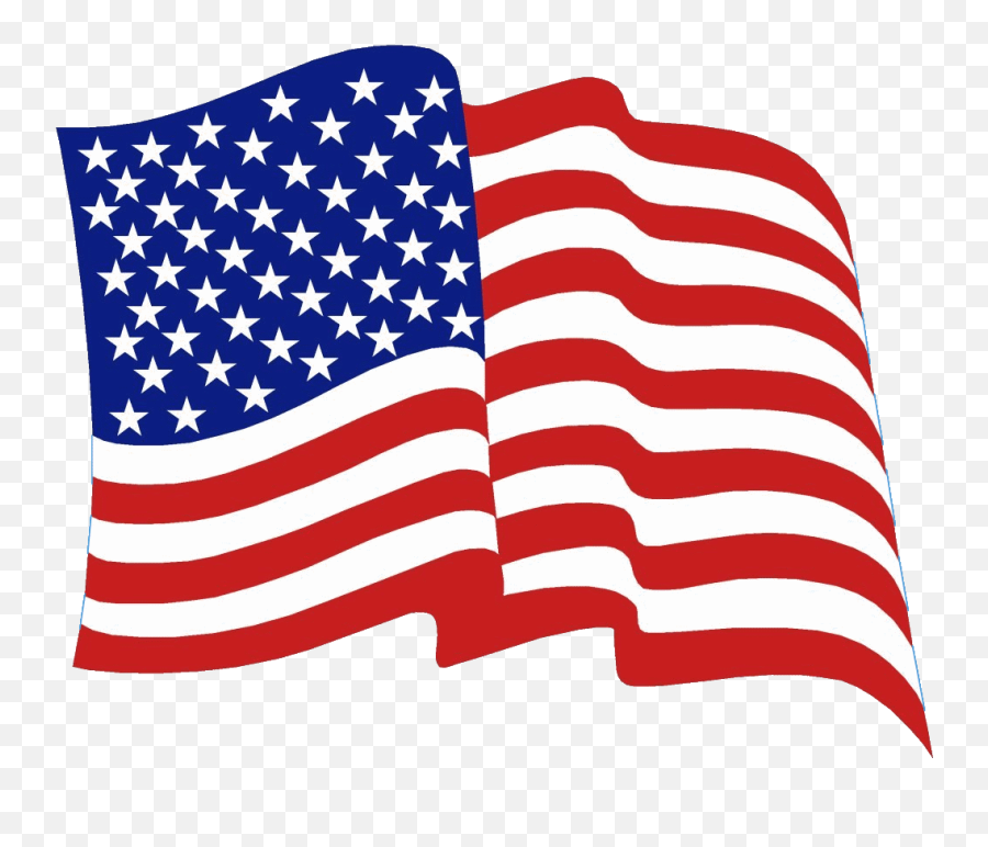 Us Flag Waving Clipart - Fort Sumter Emoji,Native American Flag Emoji