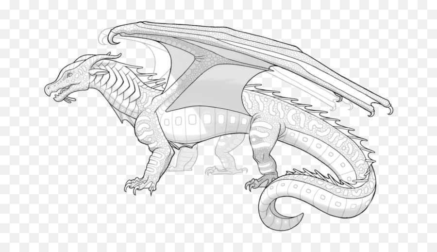 Miraculous Ladybug X Wings Of Fire Crossover Fandom - Wings Of Fire Seawing Coloring Pages Emoji,Does Darkstalkers Q Bee Have Emotion