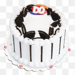 Dairy Queen Happy Taste Good Cakes - Oreo Blizzard Cake Emoji,Holding Cake Emoticon