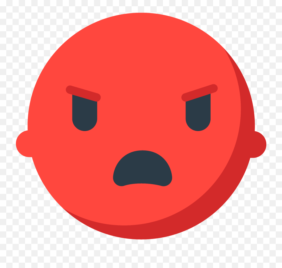 Angry Face Emoji Clipart - 512 By 512 Pixels Imagenes,Anger Emojis Clipart