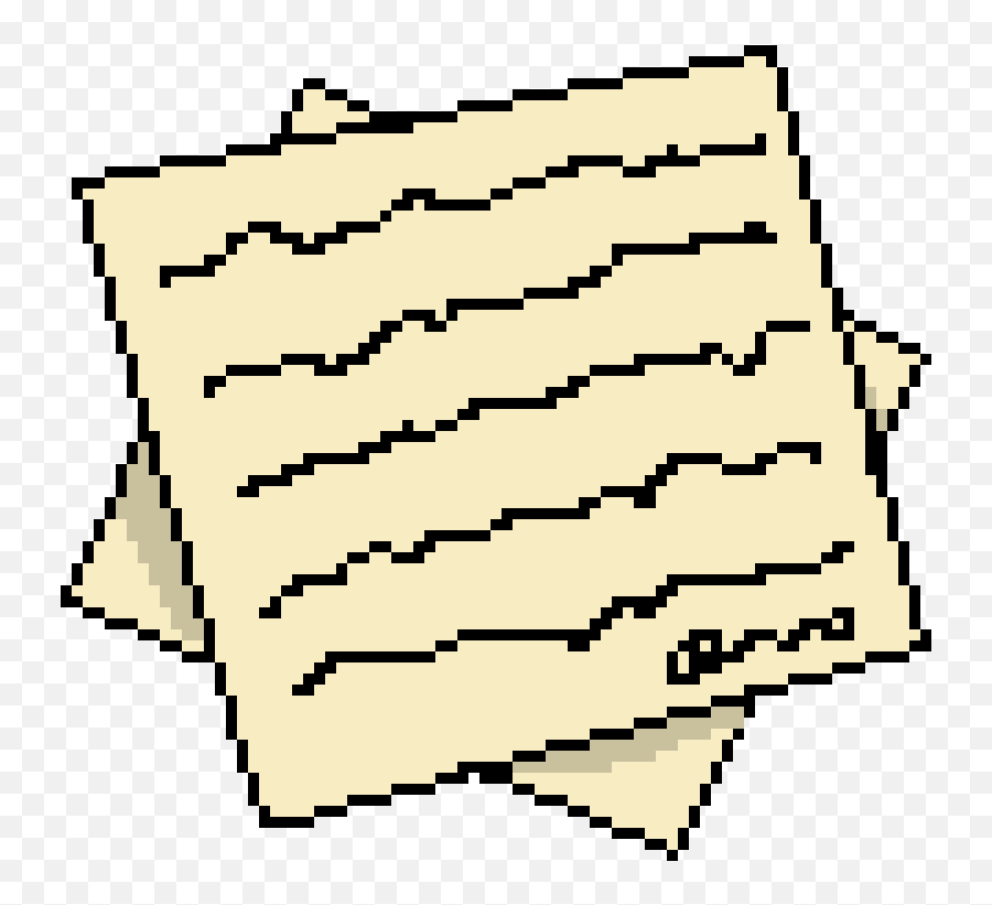 Pixel Art Gallery - Pixel Art Paper Note Emoji,Emoticon Of The Week Streamme