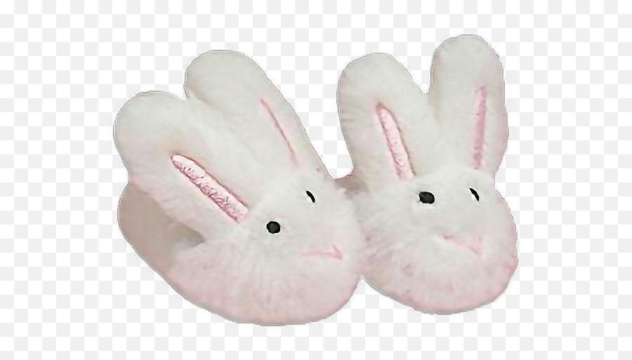 Slippers Pajamas Bunny Sticker By Jaklynn - Soft Emoji,Emoji Slippers
