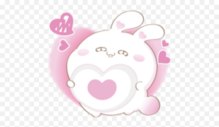 Sticker Maker - Soft Bunny Girly Emoji,Lovecore Emojis