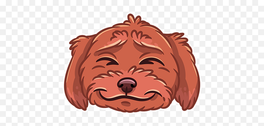 Cute Doggos - Toy Dog Emoji,Labradoodle Emoji