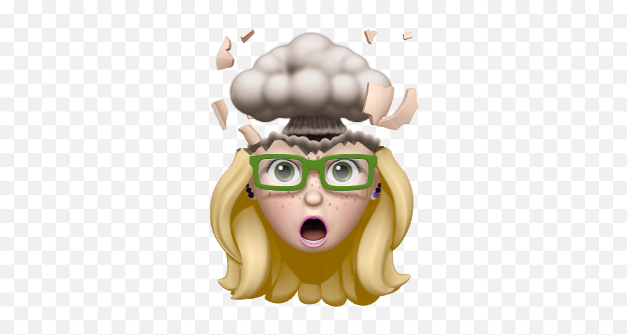 Dr Ellie Murray Scd On Twitter In Theory We Have Two - Cartoon Exploding Head Png Emoji,Blood Pressure Emoji