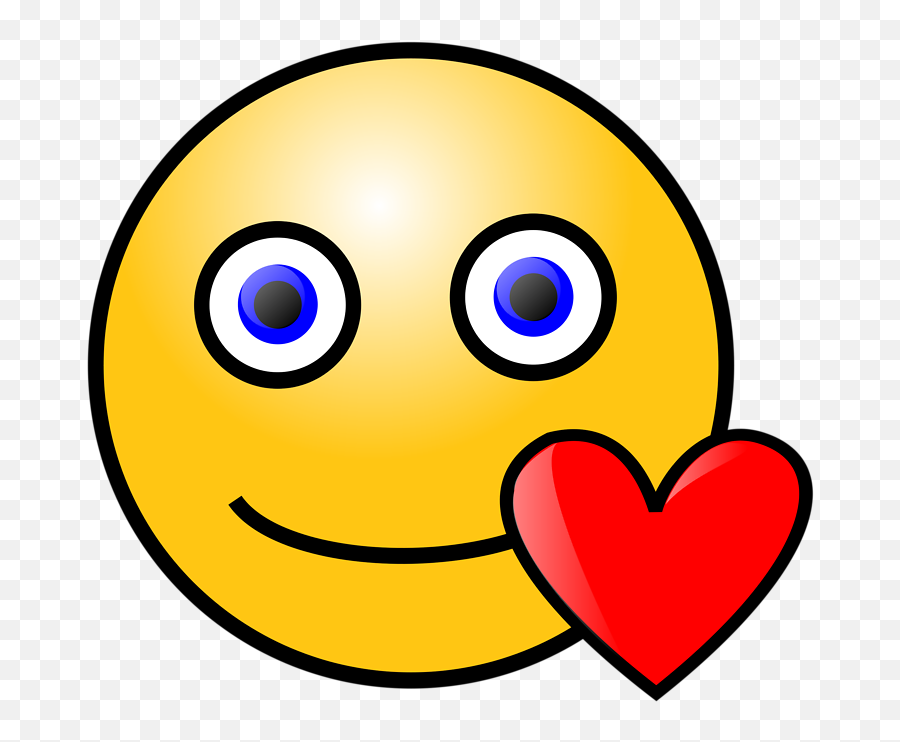 Vector Clip Art Online Royalty Free U0026 Public Domain Clip - Smiley Love Emoji,Heart Eyes Emoji
