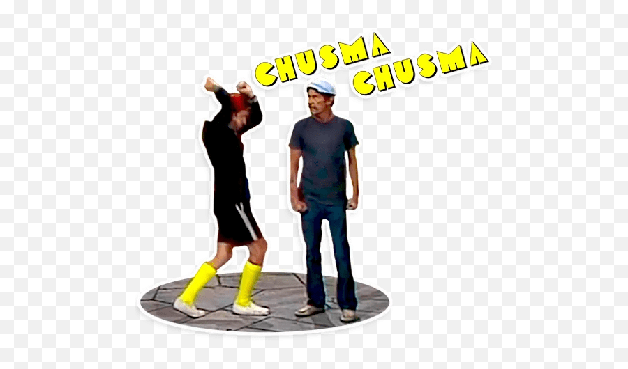 El Chavo Del Ocho Stickers - Chusma Chusma Sticker Emoji,El Chavo Emoji