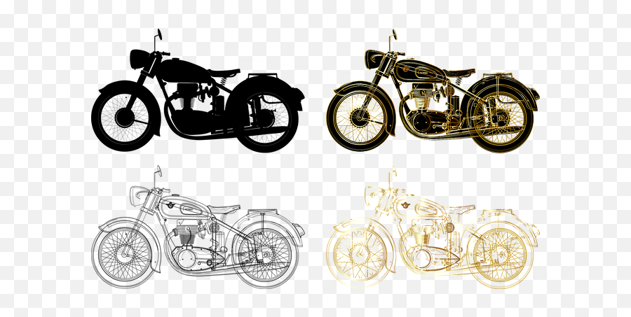 Motorcycle Isolated Mad Max - Motocykl Grafika Emoji,Motorcycle Emoticon