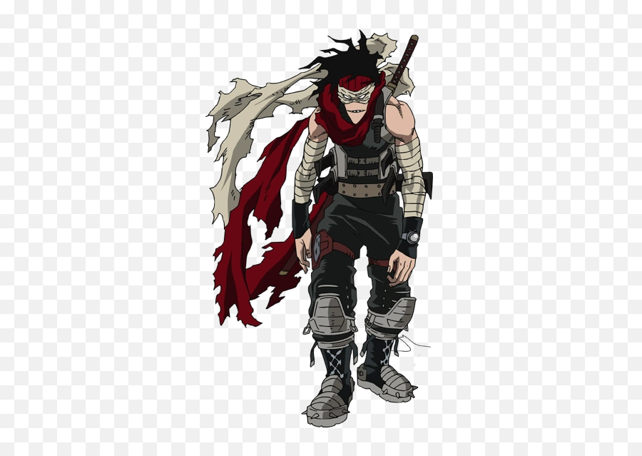 My Hero Academia - Hero Killer Stain Costume Emoji,Deku Has A Quirk Emotions Control End Of The World