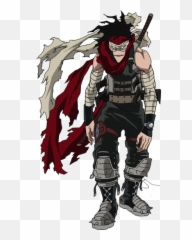 My Hero Academia - Hero Killer Stain Costume Emoji,Deku Has A Quirk Emotions Control End Of The World