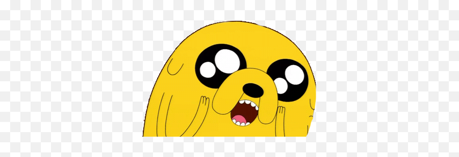 Tired Adventure Time - Google Jake The Dogs Emoji,Thrashing Emoticons