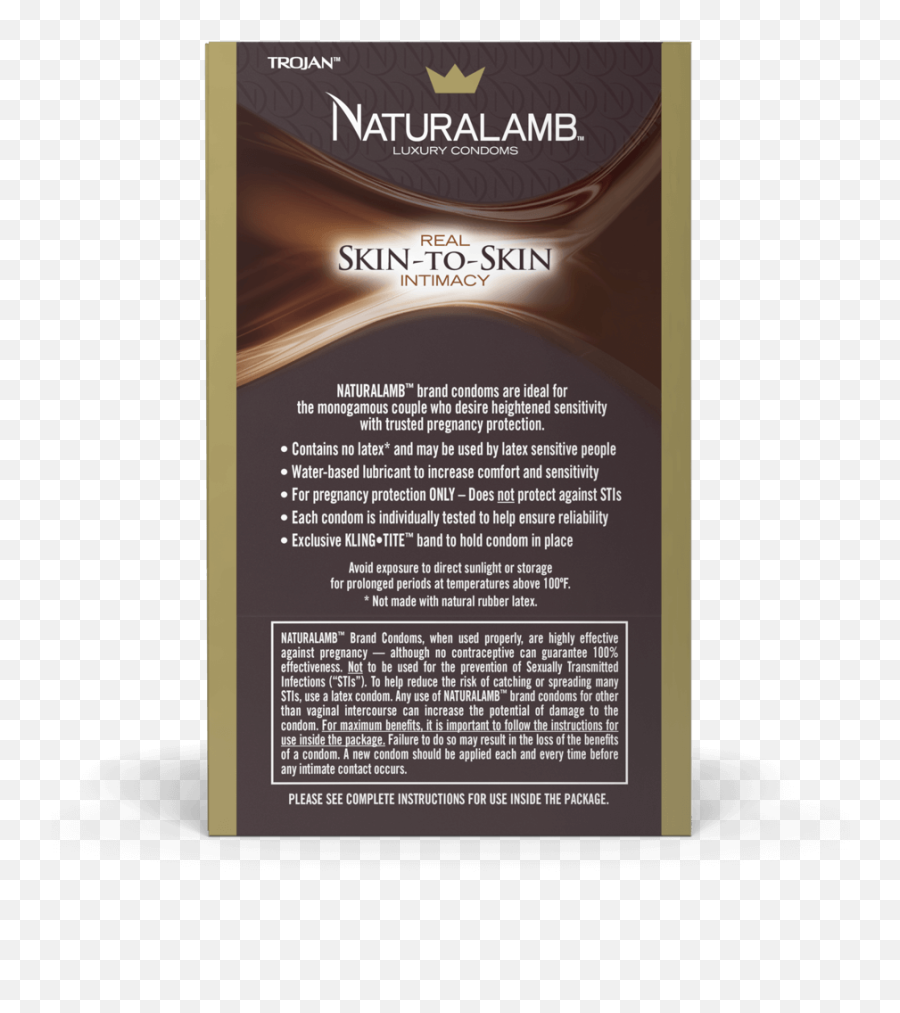 Trojan Naturalamb Non - Latex Condoms Lambskin Condoms Emoji,Band Names In N Emojis