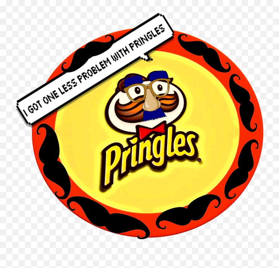 Pringles Chips Moustache Freet Sticker By Emithviolet1 Emoji,Moustache Emoticon Text