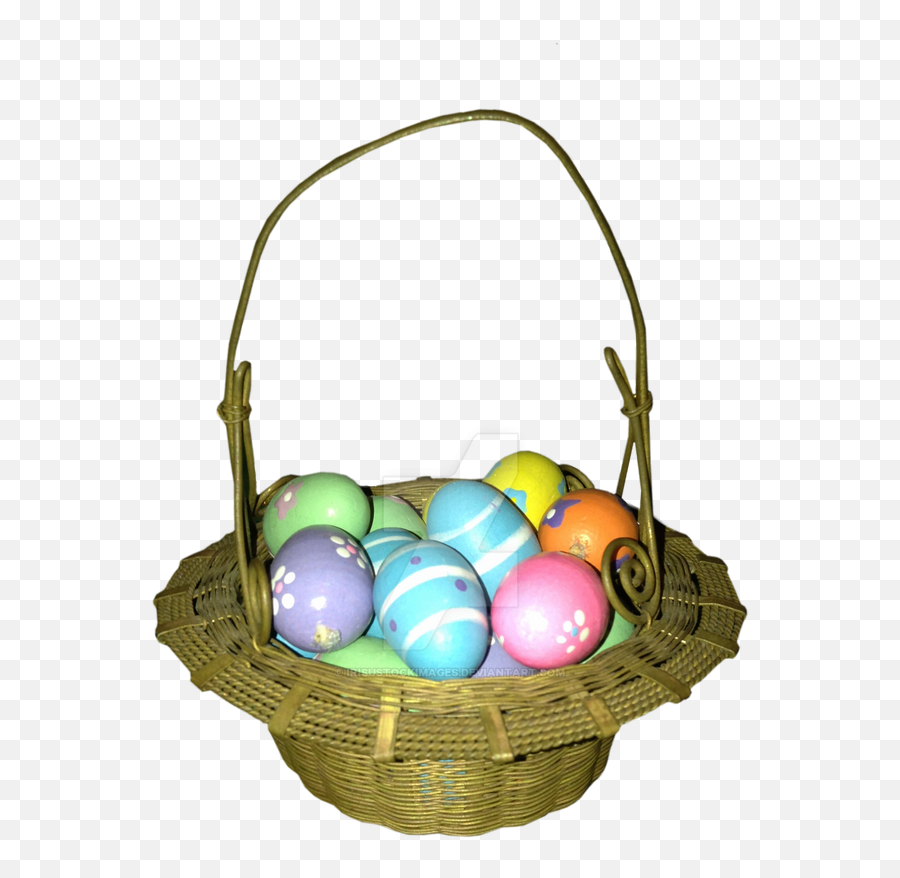 Easter Egg Basket Png Transparent Png Mart Emoji,Easter Basket Easter Emojis