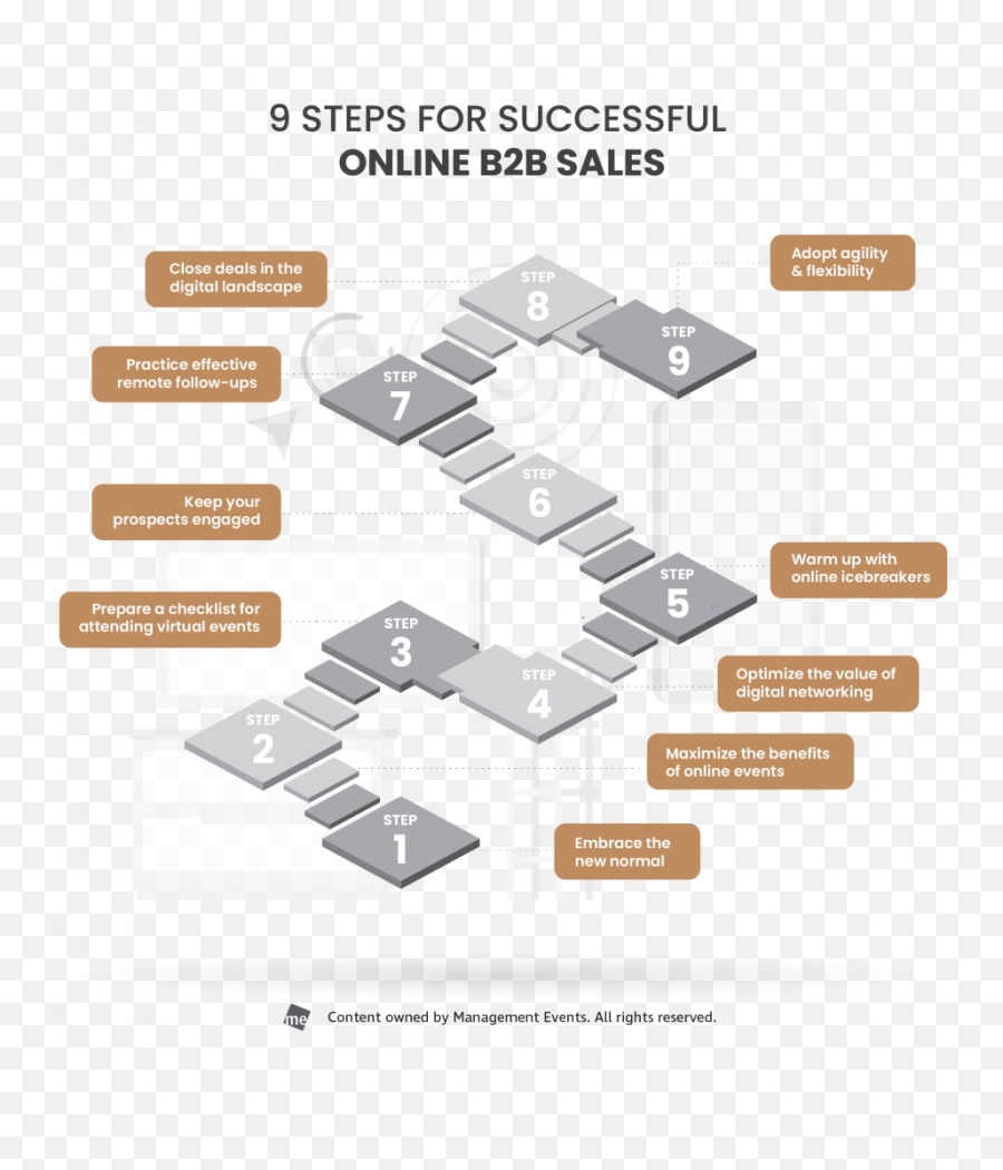 9 Steps For Successful Online B2b Sales - Vertical Emoji,Work Emotion Kai