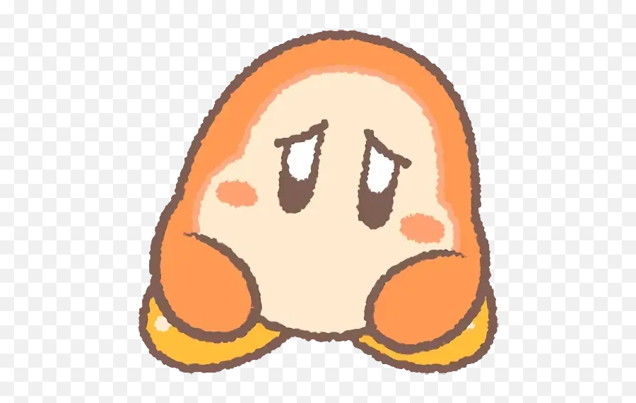 Kirby Line Stickers Emoji,Bandana Waddle Dee Emojis Kirby
