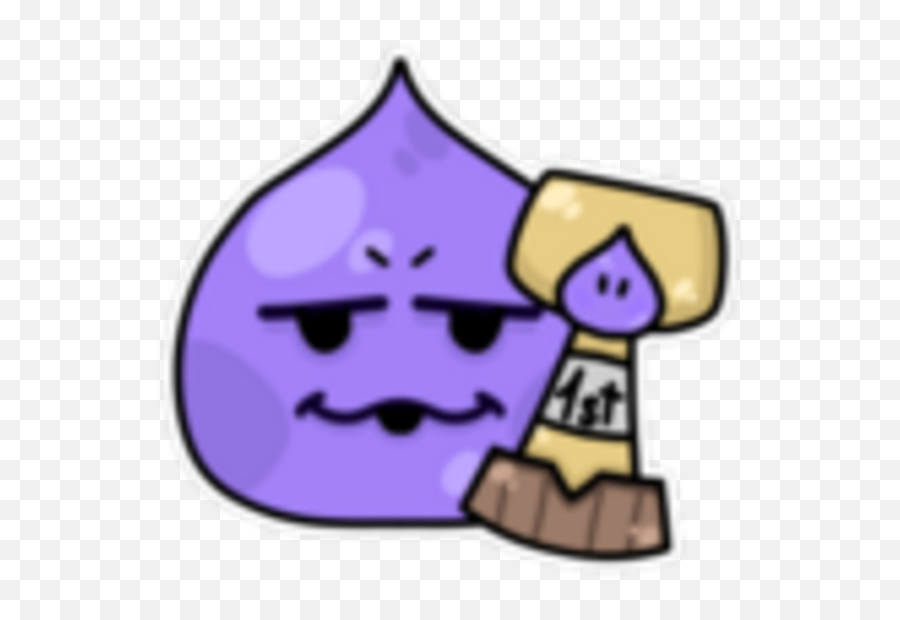 Slimekingtrophy Fandom Emoji,Purple Sexy Emoticon