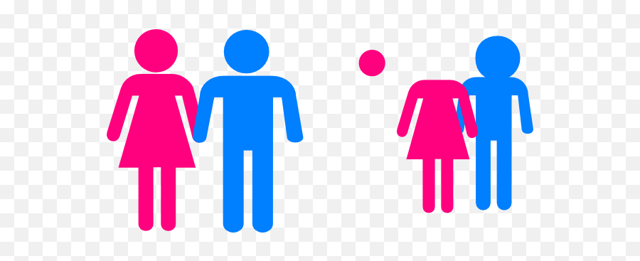 Men And Womens Bathroom Signs - Clipart Best Emoji,Man Woman Holding Hands Emoji