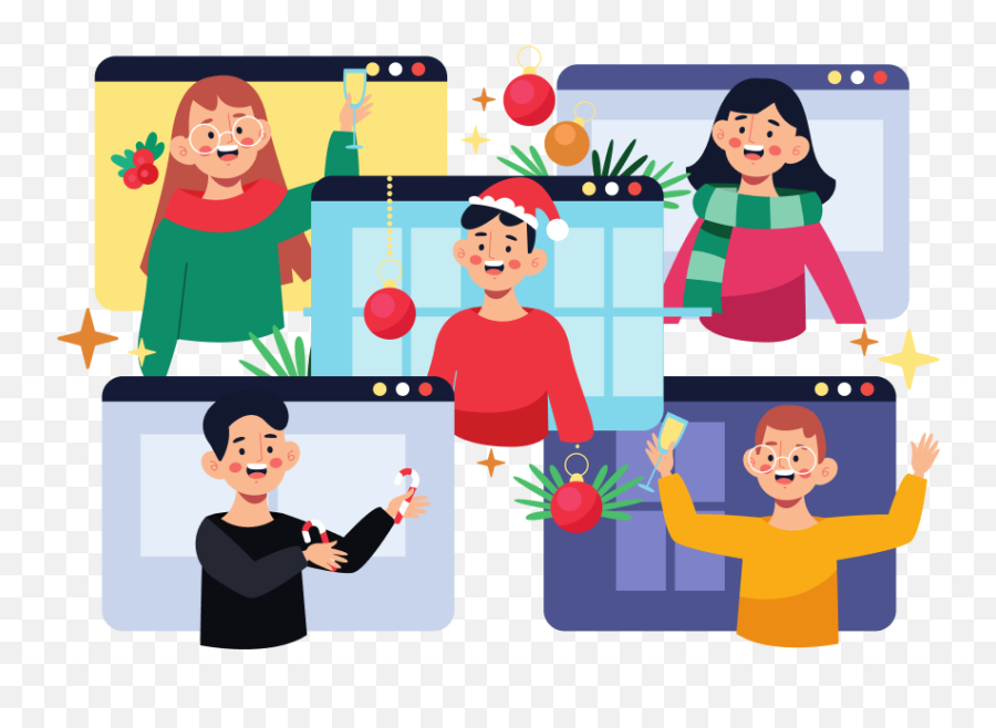Wind4tune Virtual Christmas Corporate Party Emoji,Guess The Song Emoji Christmas