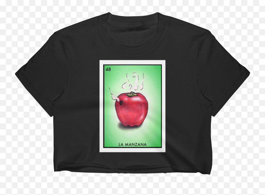 Womenu0027s Crop Top - La Manzana U2014 Motaria Emoji,Pepper Emoji