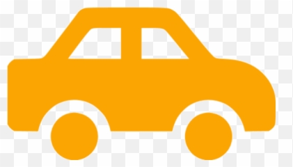 Orange Car Icon - Transparent Car Icon Yellow Emoji,Car Clock Emoji