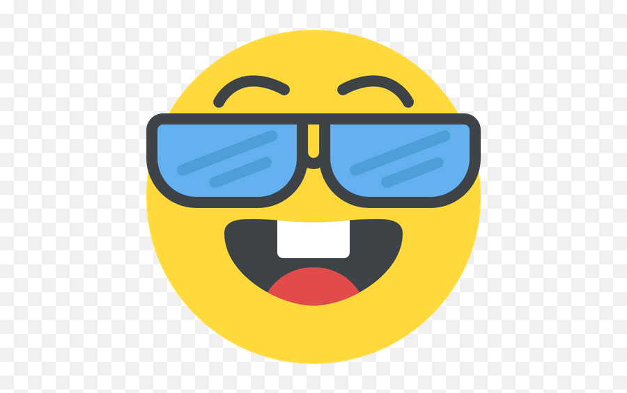 Nerd Emoji Icon Of Flat Style - Happy,Steve Jobs Emoji
