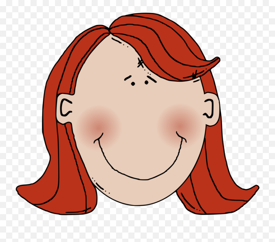 Emotionchildgirl Png Clipart - Royalty Free Svg Png Red Hair Clipart Emoji,Free Emotion Clip Art