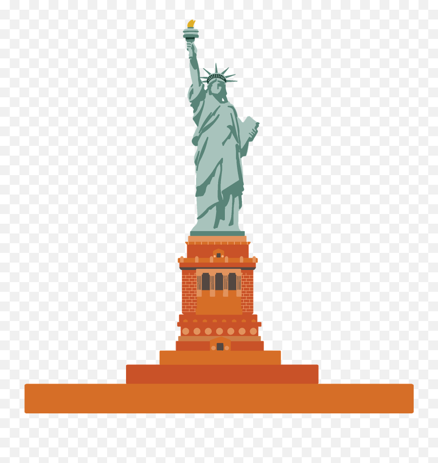 Statue Of Liberty Clipart - Statue Of Liberty Emoji,Statue Emoji