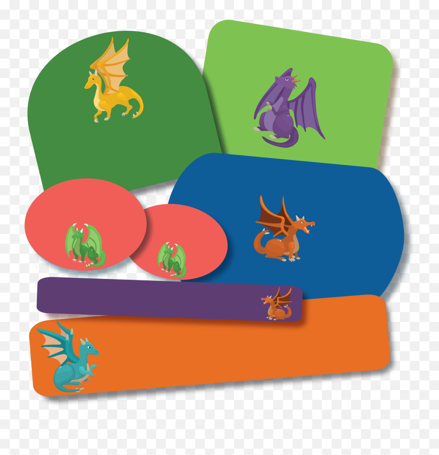 Bts - Dragons Back To School Pack Dragons Den Lovable Labels Fictional Character Emoji,Emoji Backpacks For School