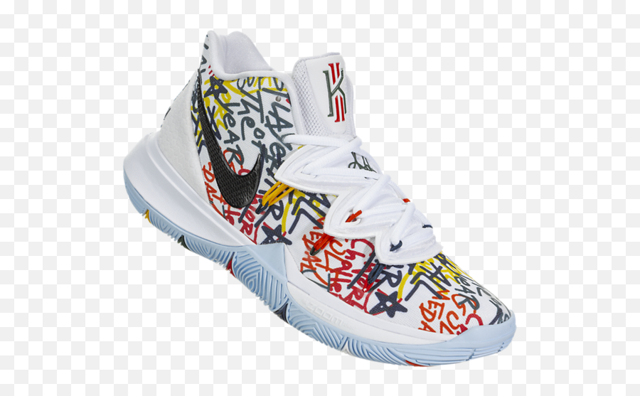 Buy Nike Black Kyrie 5 Friends For Men In Mena Worldwide - Round Toe Emoji,Nike Federer Emoji