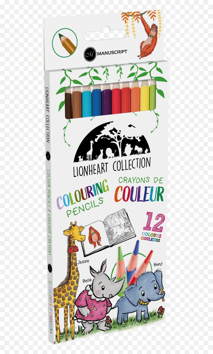 Lionheart Colouring Pens And Pencils - Cylinder Emoji,Emotion Pencils