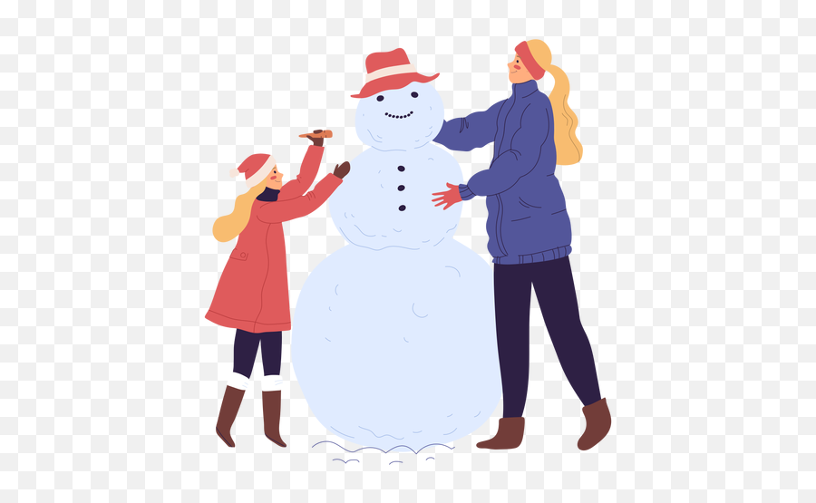 Transparent Png Svg Vector File - Playing In The Snow Emoji,Snowman Emoji With Snow