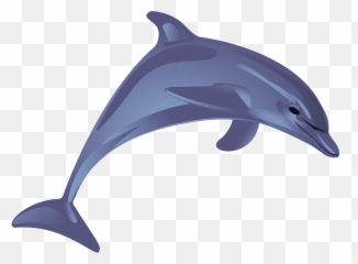 Blue Dolphin Clipart - Common Bottlenose Dolphin Emoji,3 Dolphins Emoji Meaning