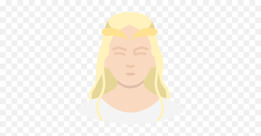 Elf Lady Lord Of The Rings Princess Icon - Free Download Flat Lord Of The Rings Icon Emoji,Lord Of The Rings Emojis