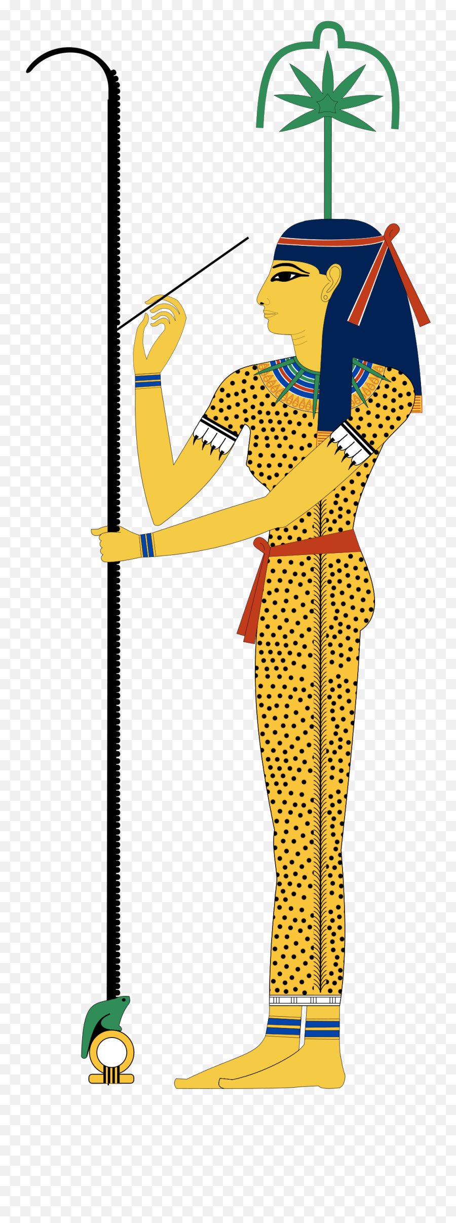 Clipart Houses Ancient Egyptian - Seshat The Egyptian Goddess Emoji,Egyptian Emoji