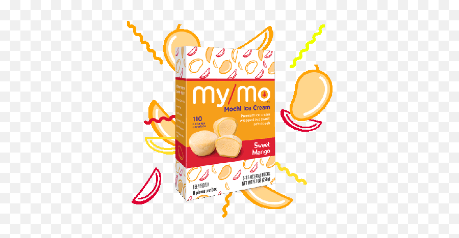 We All Scream For Ice Cream Shine Mango Ice Cream - Lowgif Mochi Ice Cream Heb Emoji,Mochi Emoji
